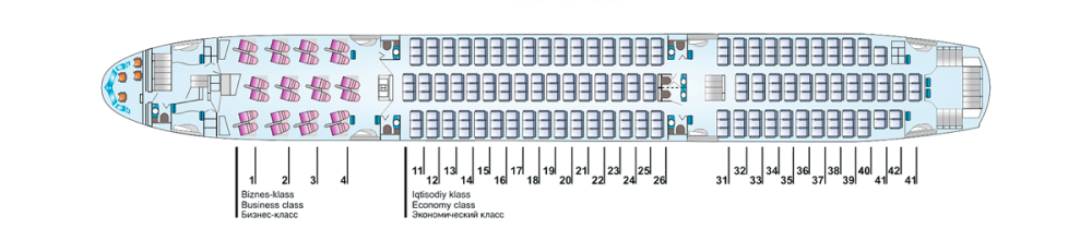 767 300 схема салона